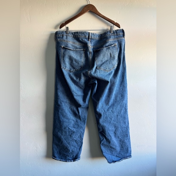 Old Navy - Wide Leg Mid rise Denim - Picture 5 of 6